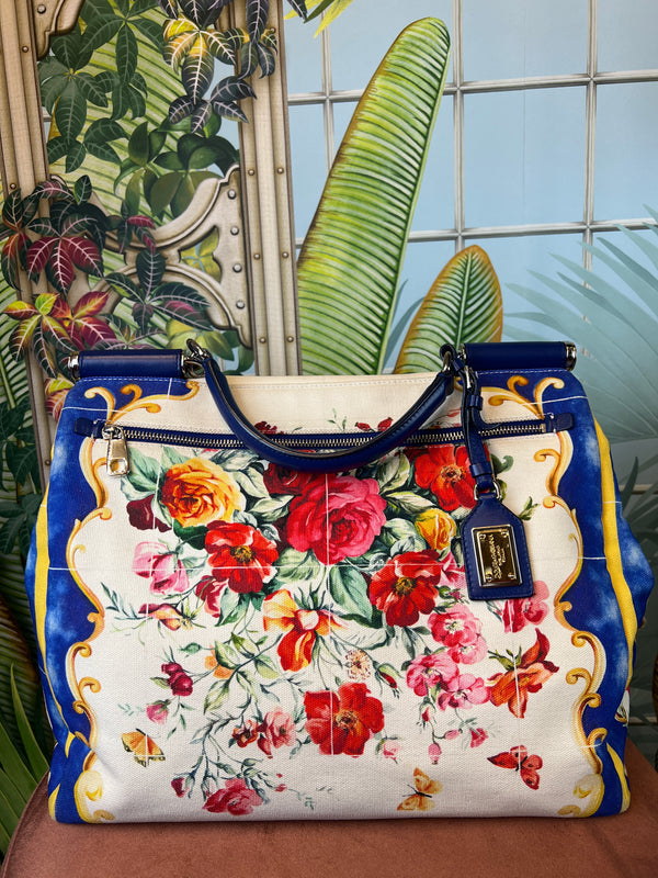 Dolce & Gabbana Sicily cloth bag