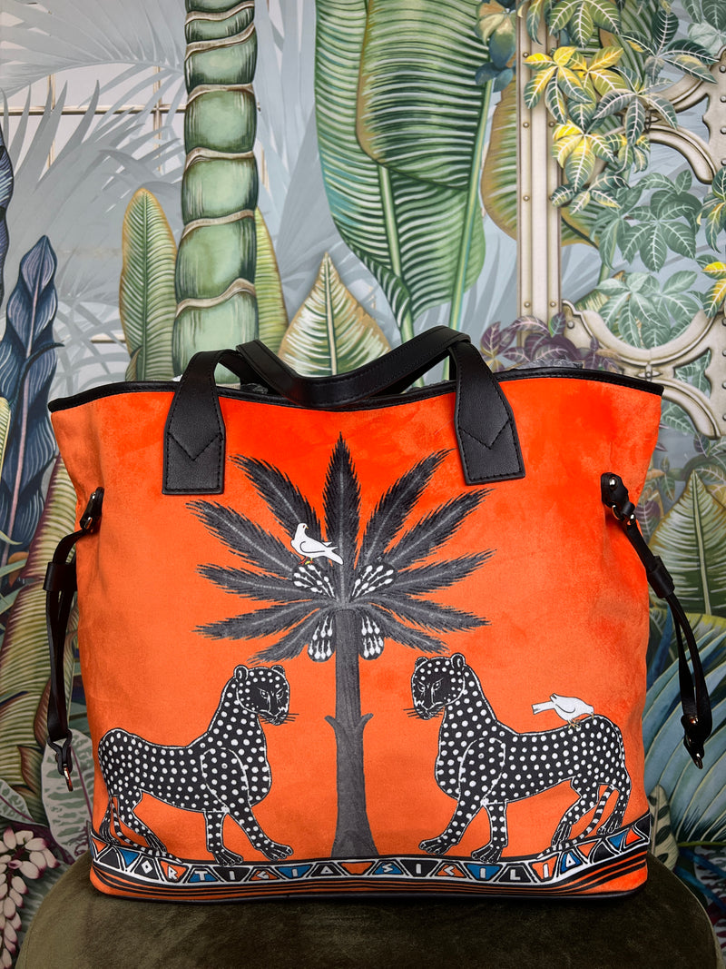 Tote Gattopardo Orange