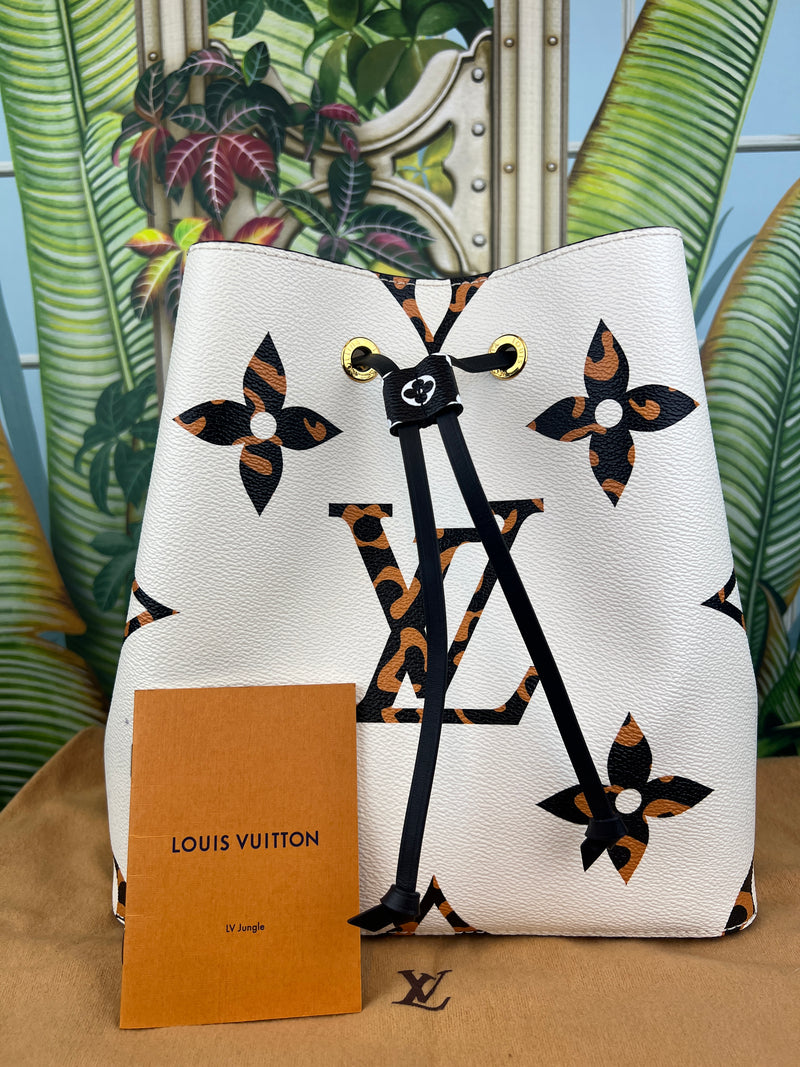 Louis Vuitton Neo Noe monogram Giant Jungle – A Piece Lux