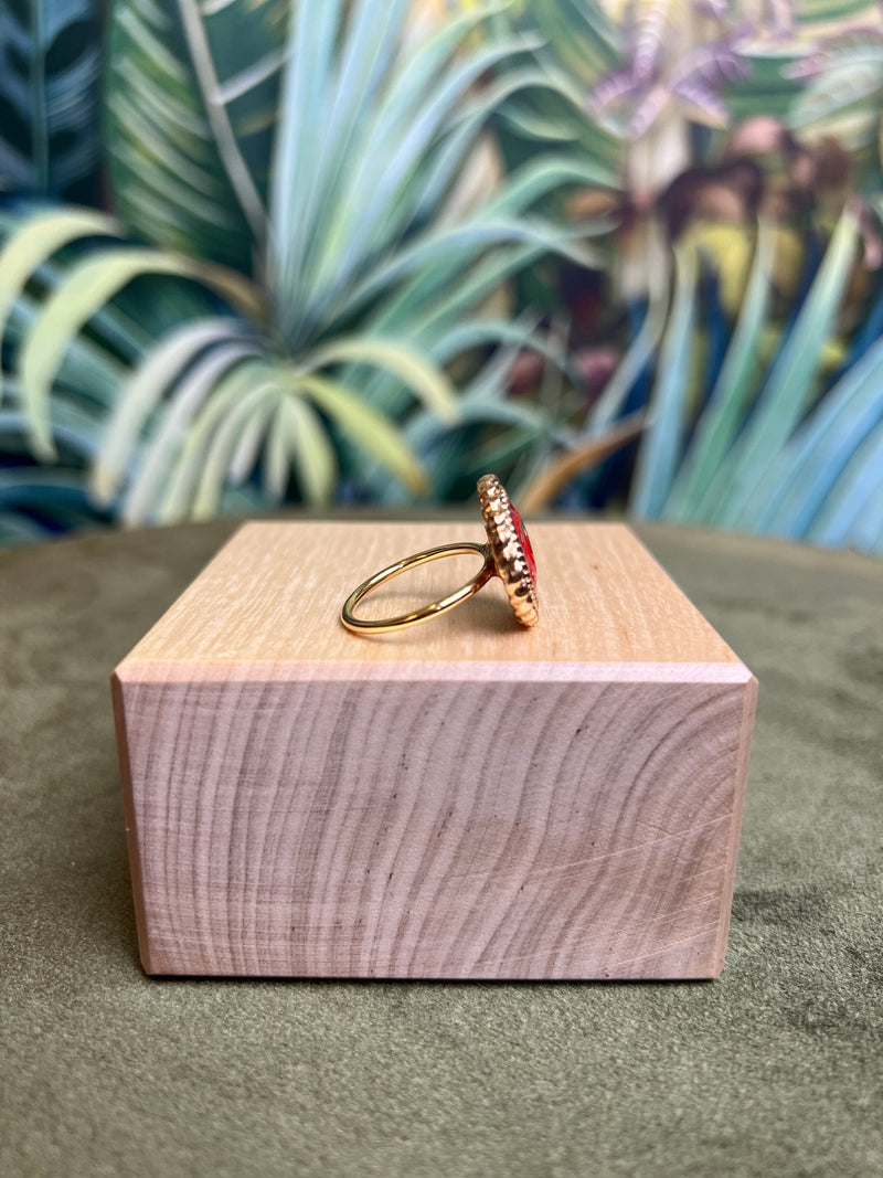 Repurposed CC Ring Red/Gold