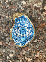 Oyster blue pattern