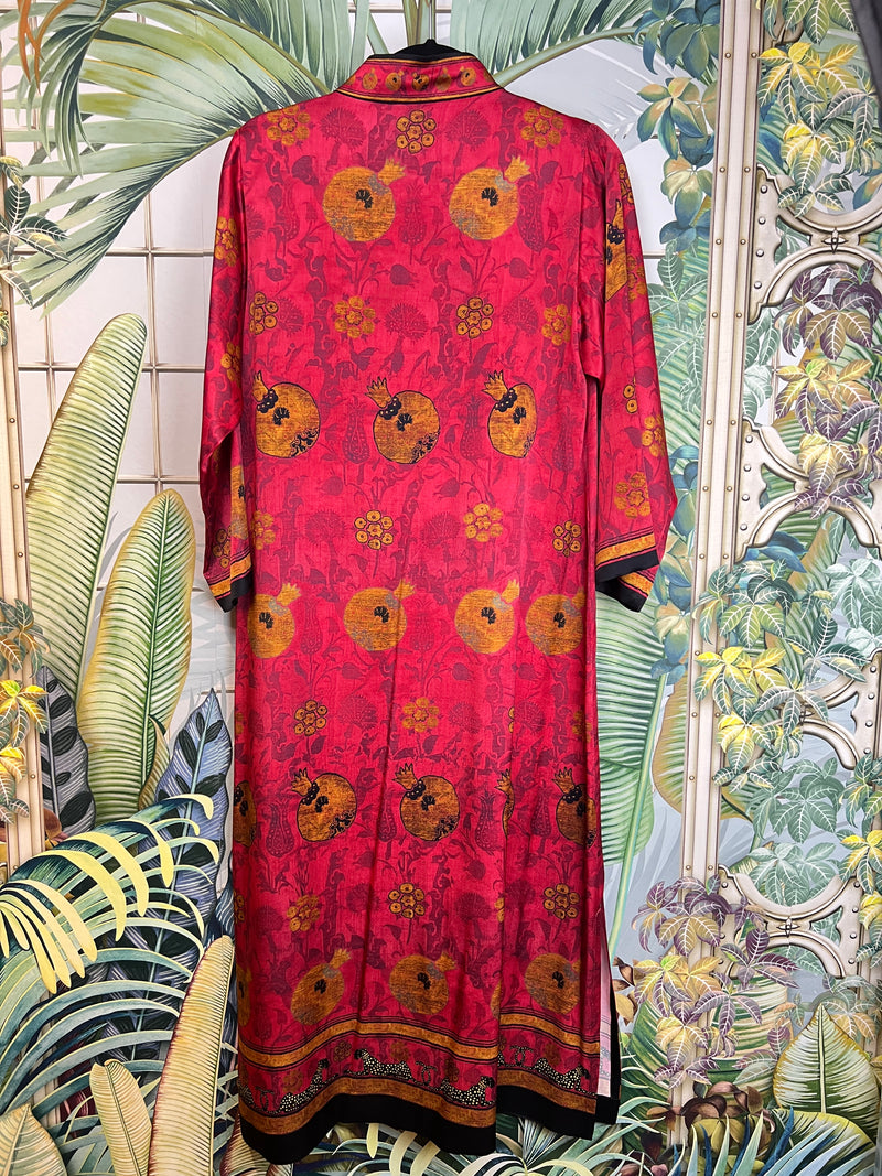 Ortigia Silk Melograno Kaftan