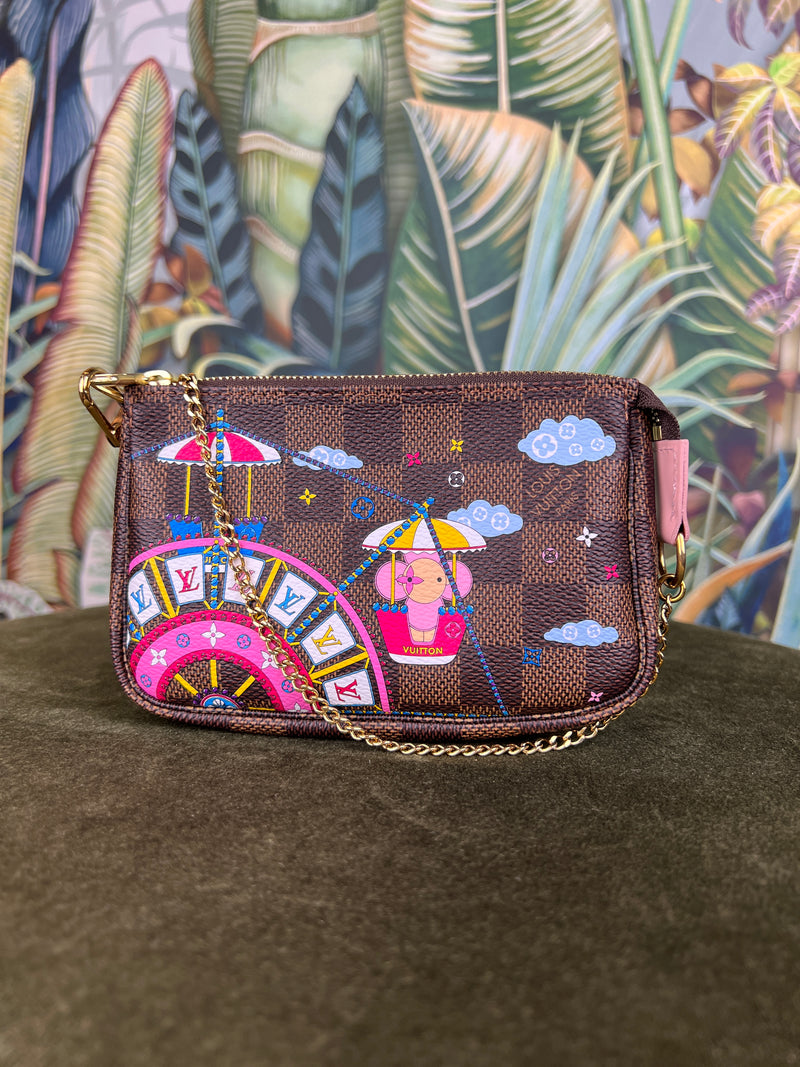Louis Vuitton Damier Mini Pochette Accessoires, Tivoli – A Piece Lux
