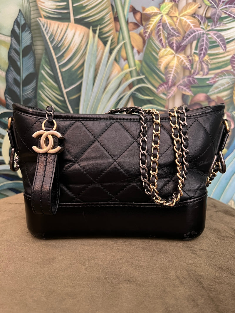 Chanel Gabrielle small black bag