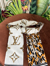 Louis Vuitton twilly jungle