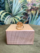 Repurposed CC Ring turquoise/Gold