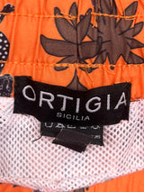 ORTIGIA Gattopardo Ruggine swim shorts