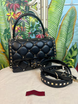 Valentino Garavani Candystud leather handbag