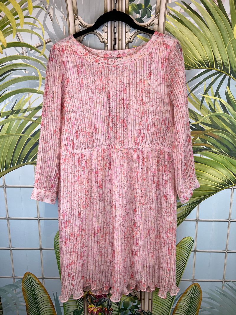 anine bing pink dress Anine Bing Rosemary Slip Dress