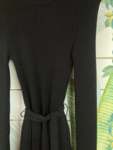 Virgina ajore knit dress black