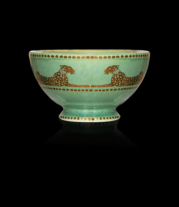 Small Green Ceramic Bowl